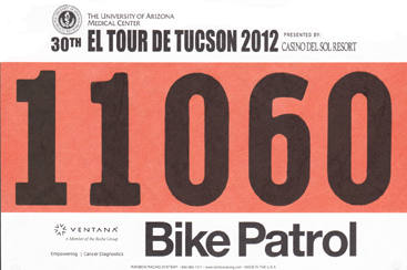 El Tour Rider Number